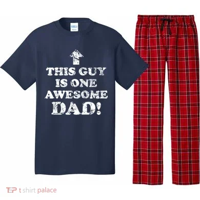 This Guy is One Awesome Dad Distressed Pajama Set