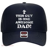 This Guy is One Awesome Dad Distressed Hat thumb 0