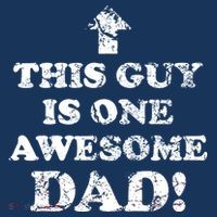 This Guy is One Awesome Dad Distressed Hat thumb 2