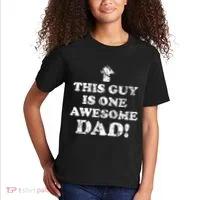 This Guy is One Awesome Dad Distressed Kids T-Shirt thumb 2