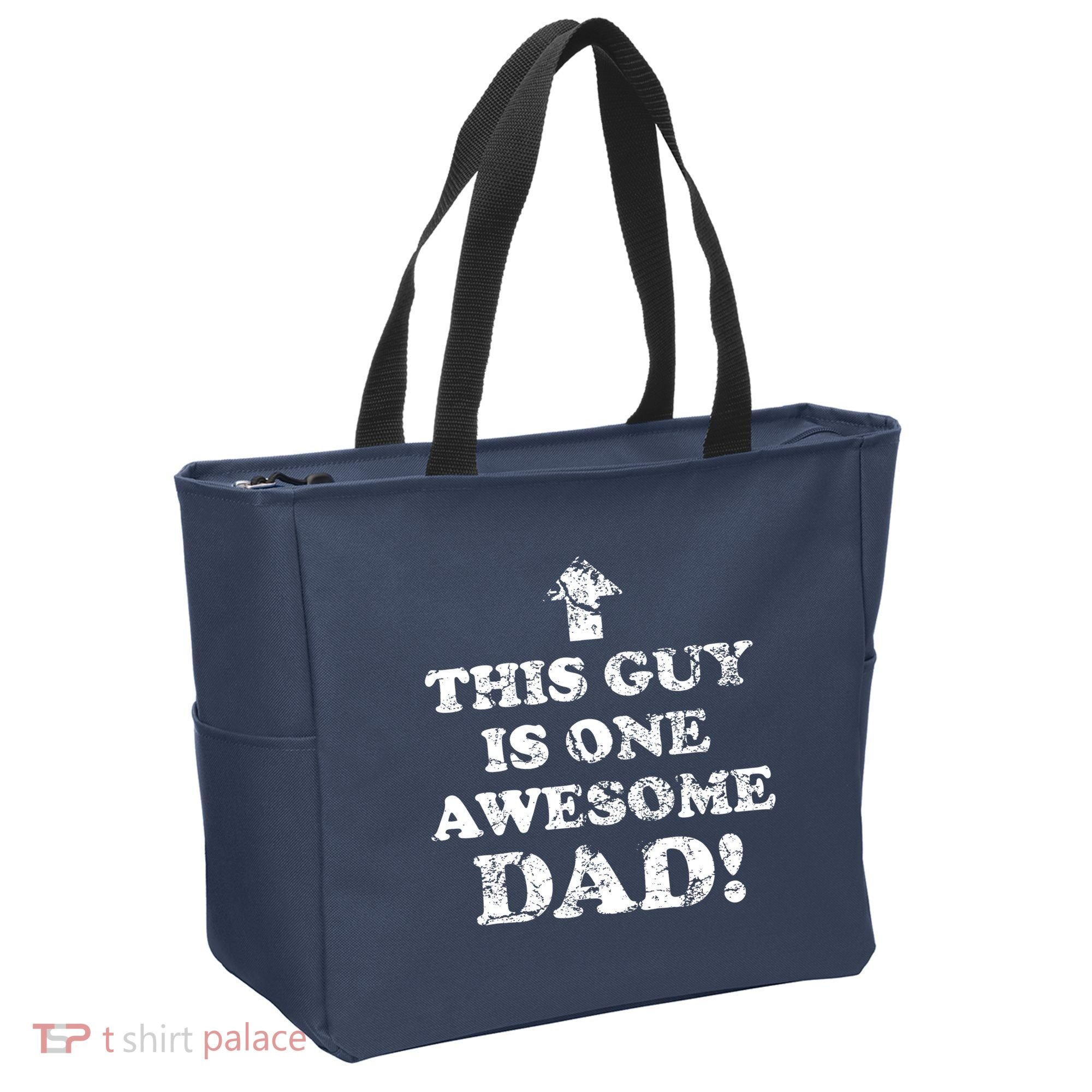 This Guy is One Awesome Dad Distressed Bag