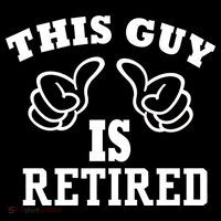 This Guy Is Retired Retirement USA-Made Doggie Bandana thumb 2