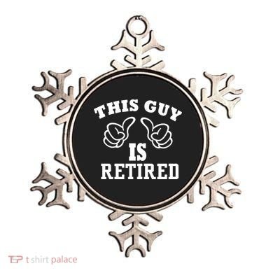 This Guy Is Retired Retirement Ornament