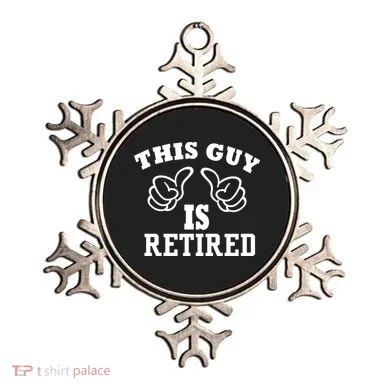 This Guy Is Retired Retirement Ornament