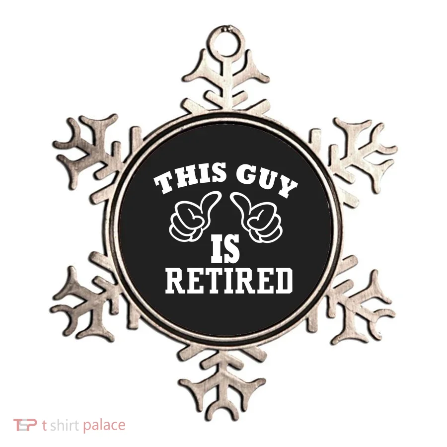 This Guy Is Retired Retirement Ornament