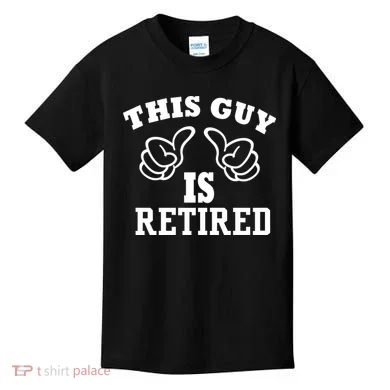 This Guy Is Retired Retirement Kids T-Shirt