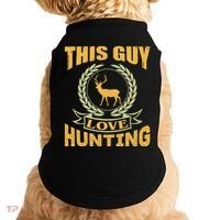 This Guy Love Hunting Doggie Tank thumb 0