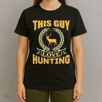This Guy Love Hunting T-Shirt thumb 4