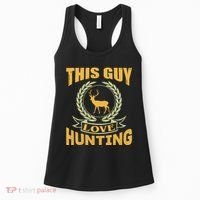 This Guy Love Hunting Women's Tank Top thumb 0