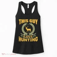 This Guy Love Hunting Women's Tank Top thumb 0
