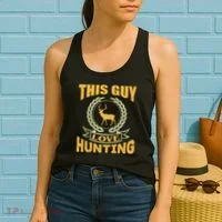 This Guy Love Hunting Women's Tank Top thumb 2