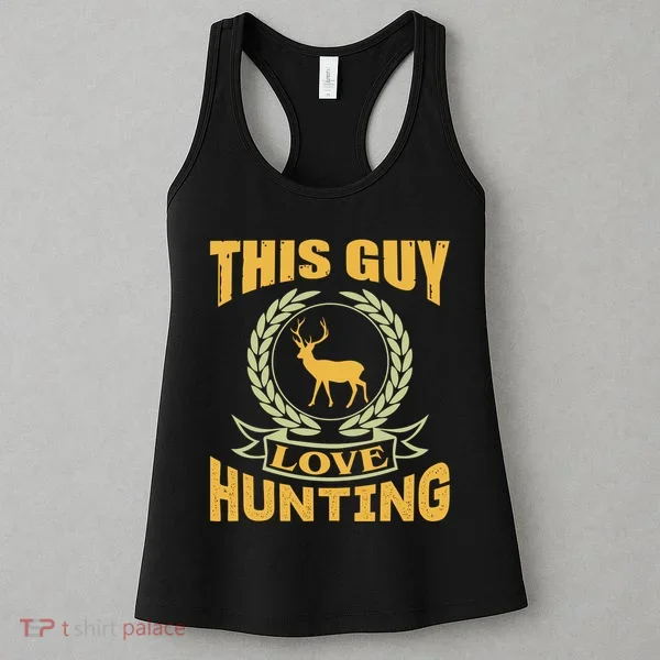 This Guy Love Hunting Women's Tank Top