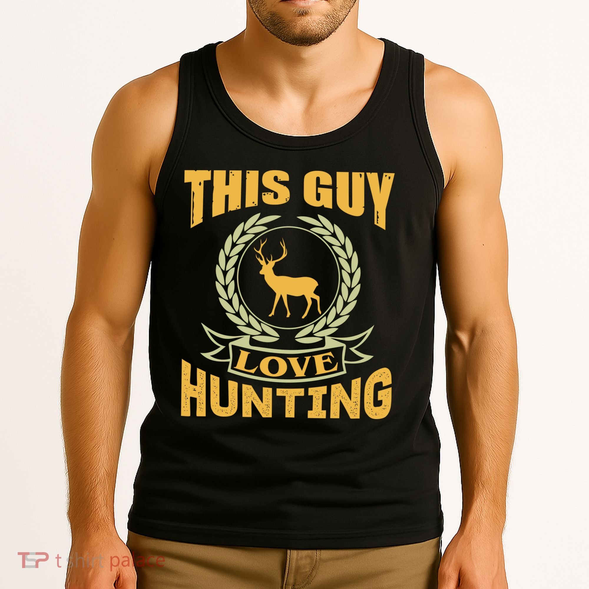 This Guy Love Hunting Tank Top
