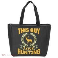 This Guy Love Hunting Tote Bag thumb 0