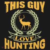 This Guy Love Hunting Tote Bag thumb 4