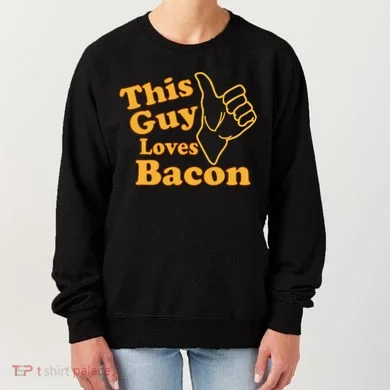This Guy Loves Bacon Women's Sweatshirt