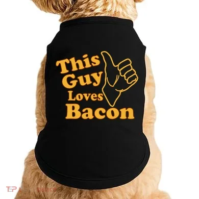This Guy Loves Bacon Doggie Tank