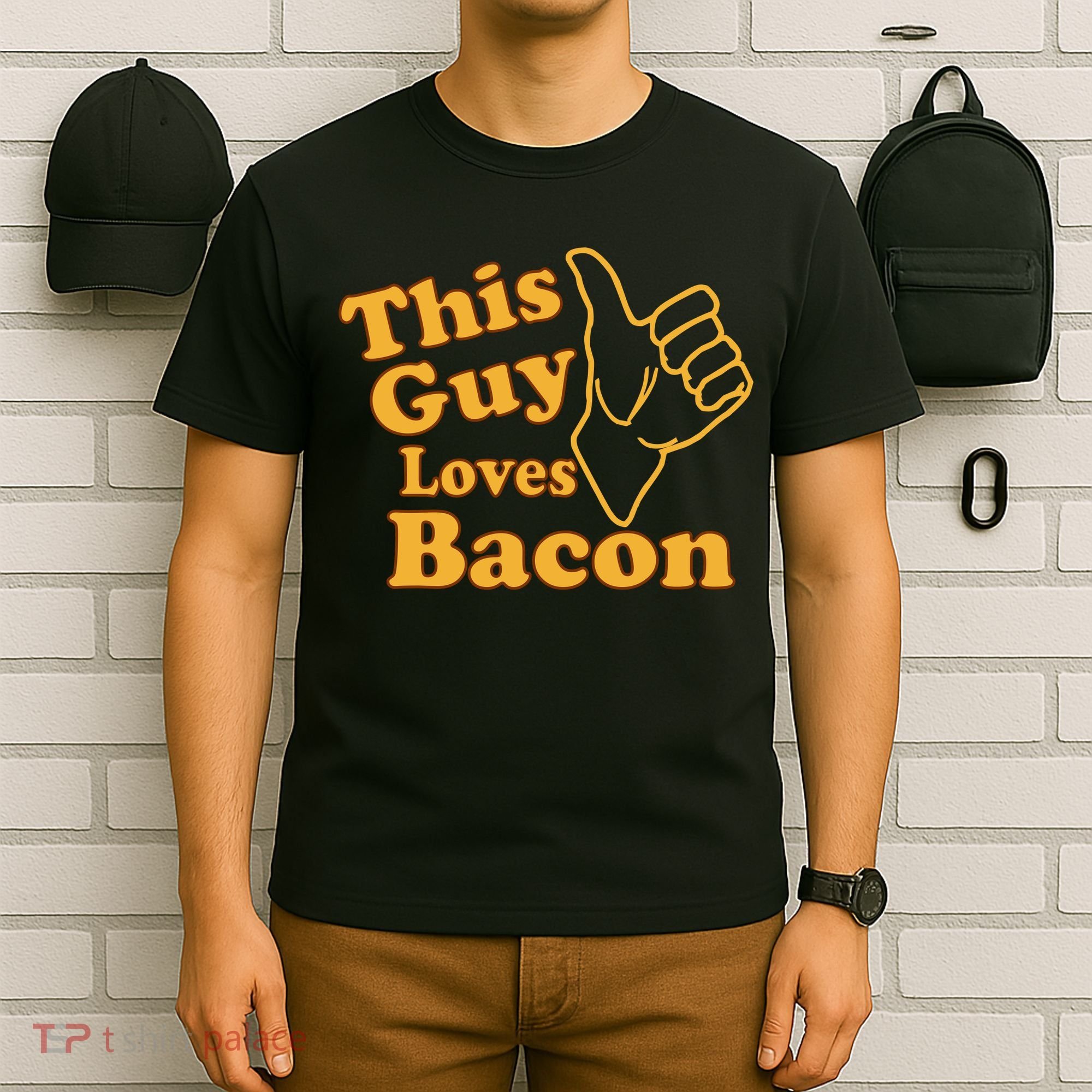 This Guy Loves Bacon T-Shirt