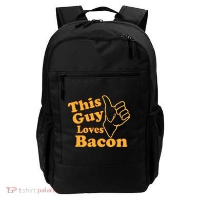 This Guy Loves Bacon Backpack