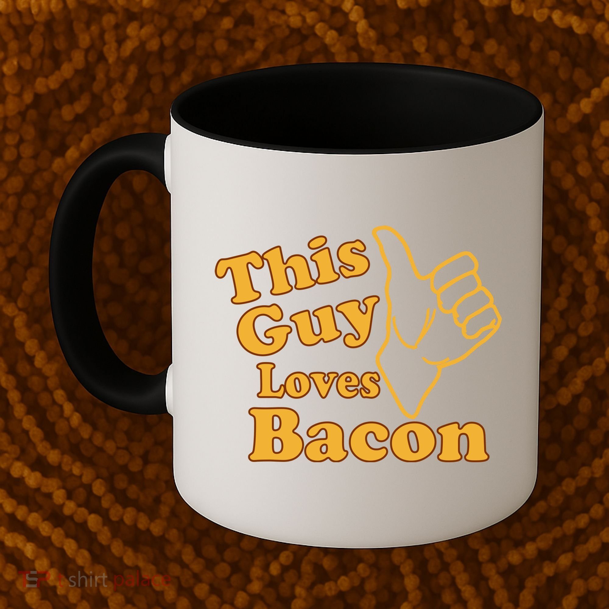 This Guy Loves Bacon Coffee Mug