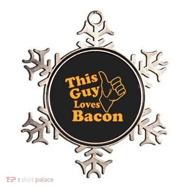 This Guy Loves Bacon Ornament