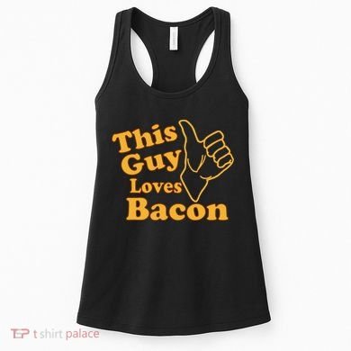This Guy Loves Bacon Women's Tank Top