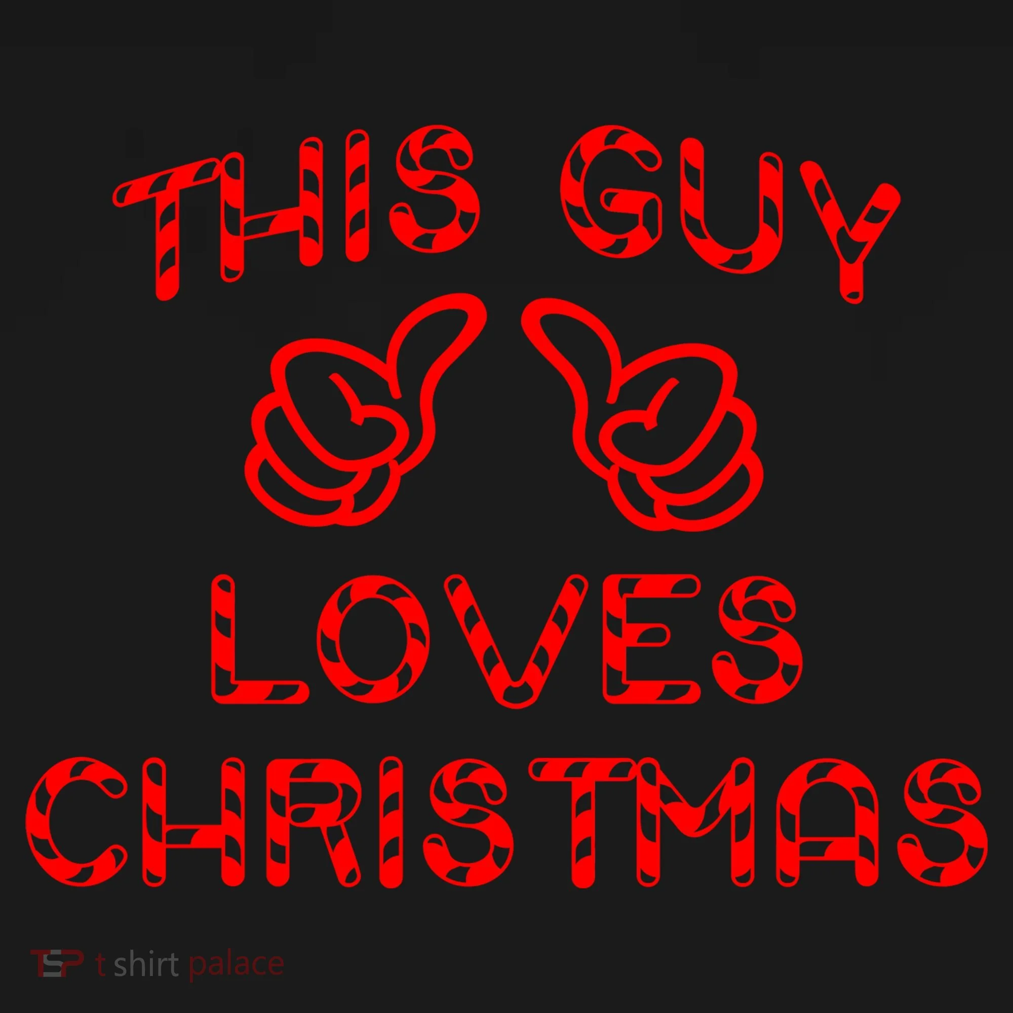 This Guy Loves Christmas Doggie Tank