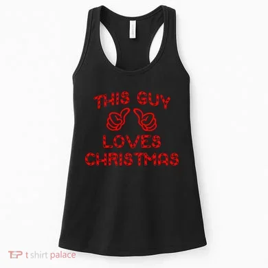 This Guy Loves Christmas Women's Tank Top