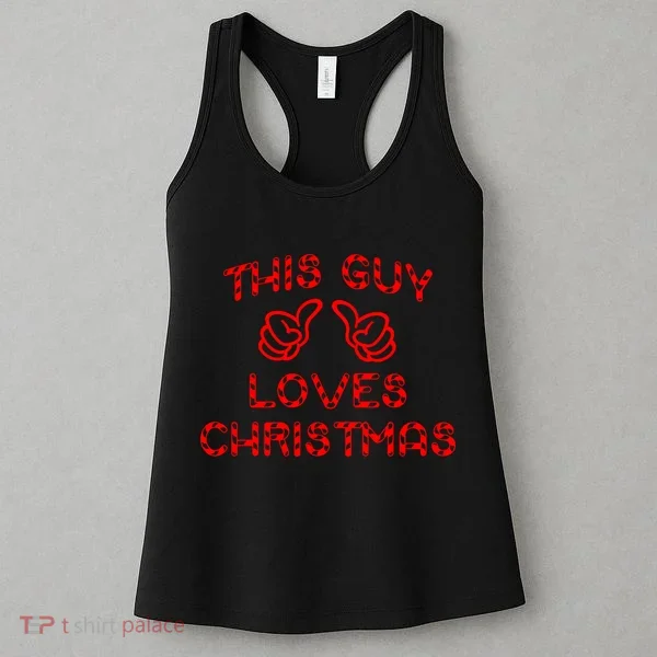 This Guy Loves Christmas Women's Tank Top