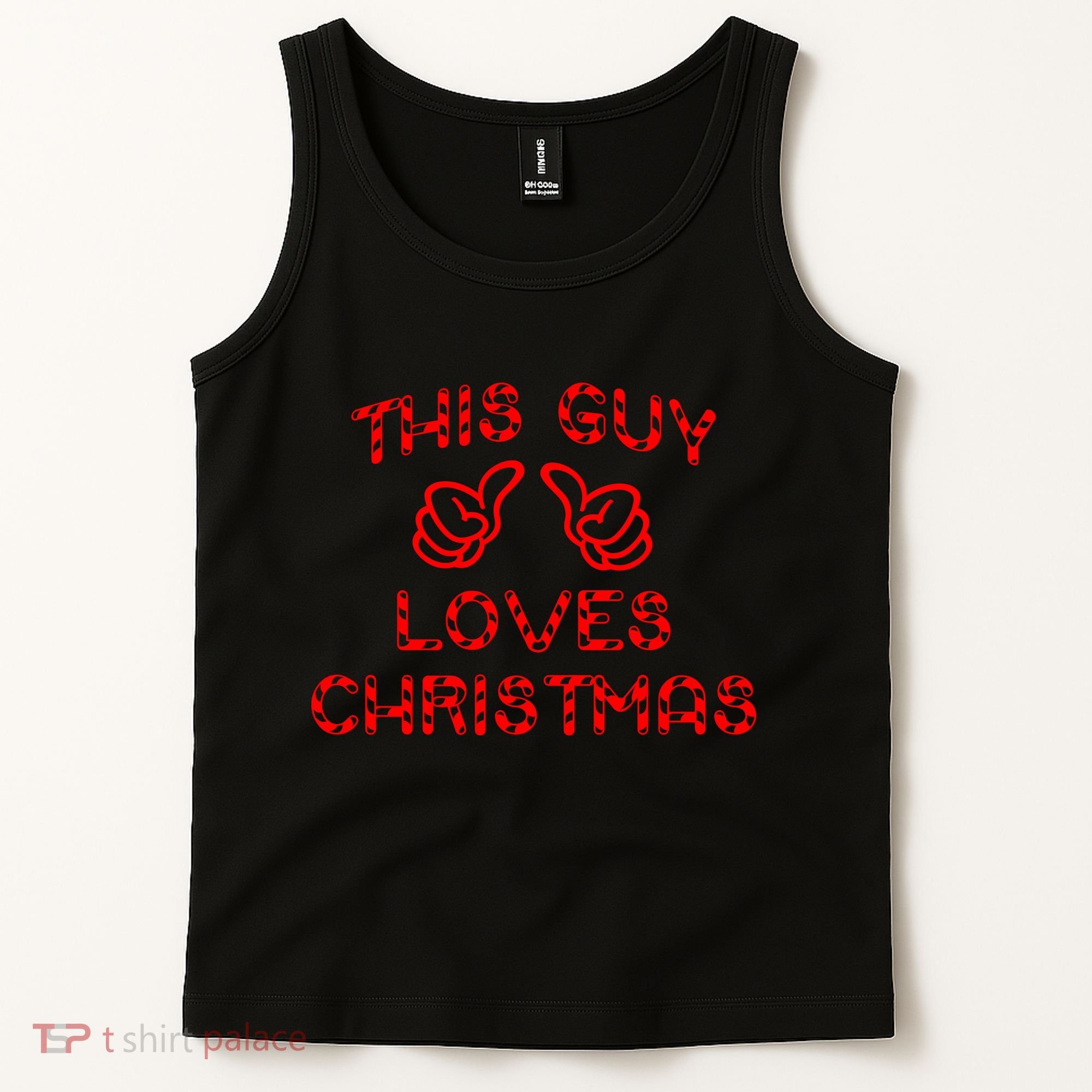This Guy Loves Christmas Tank Top