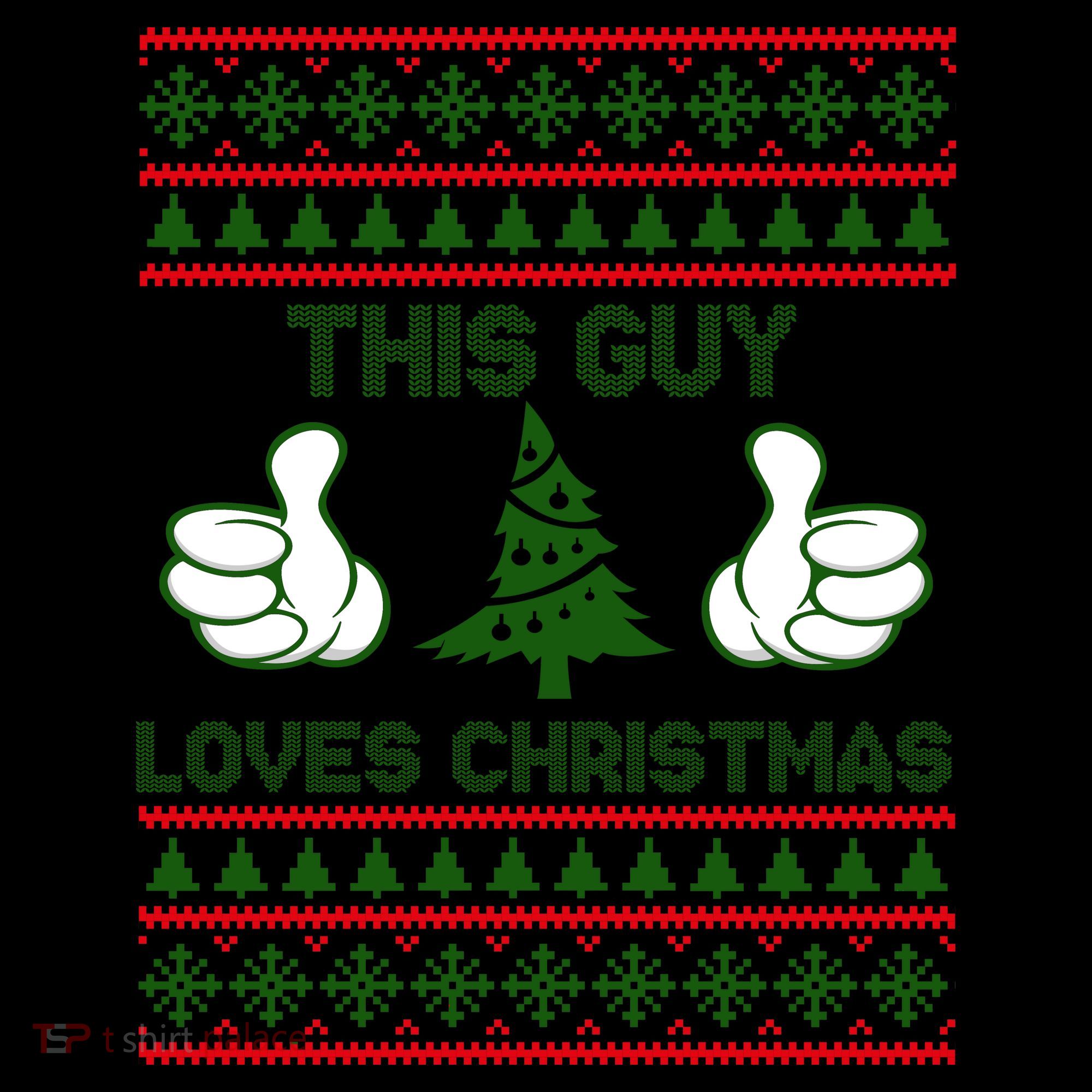 This Guy Loves Christmas Ugly Christmas Sweater Coffee Mug
