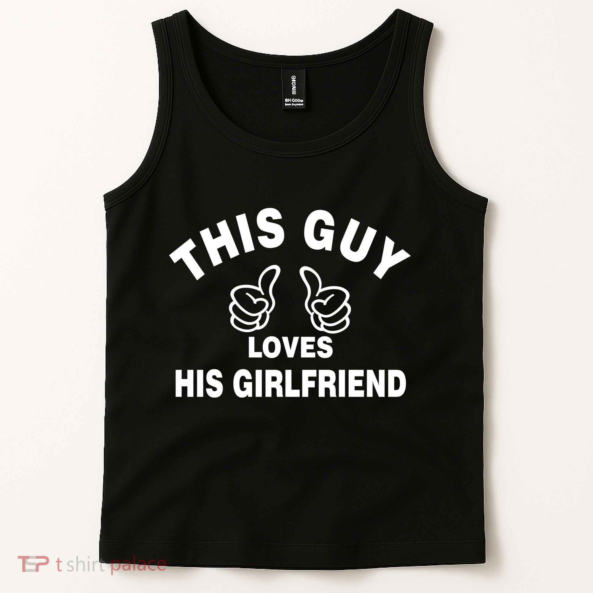 This Guy Loves His Girlfriend Tank Top