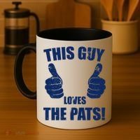 This Guy Loves The Pats Coffee Mug thumb 4