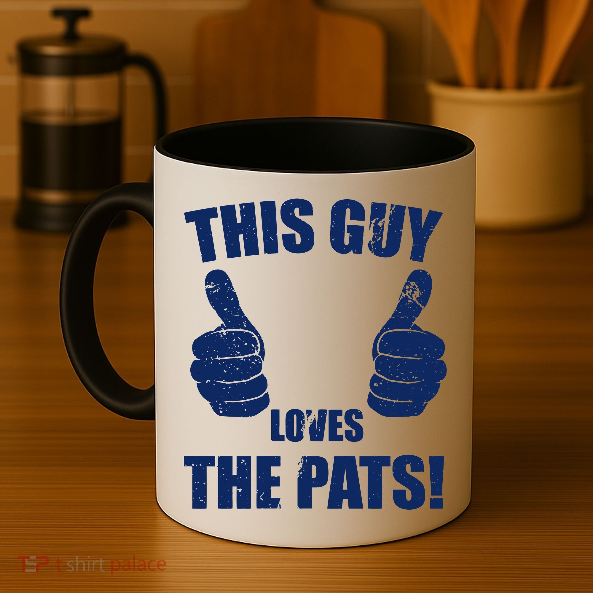 This Guy Loves The Pats Coffee Mug