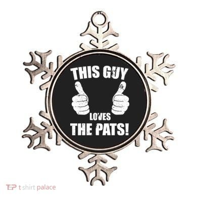 This Guy Loves The Pats Ornament