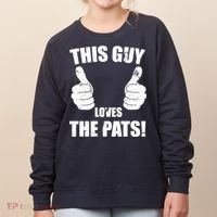 This Guy Loves The Pats Women's Sweatshirt thumb 0