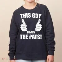This Guy Loves The Pats Women's Sweatshirt thumb 0