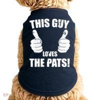 This Guy Loves The Pats Doggie Tank thumb 0
