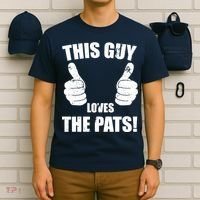 This Guy Loves The Pats T-Shirt thumb 6