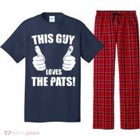 This Guy Loves The Pats Pajama Set thumb 0