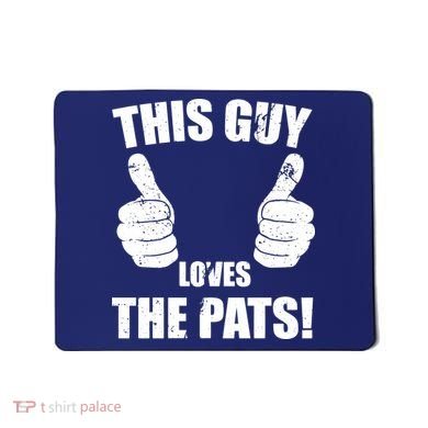 This Guy Loves The Pats Mousepad