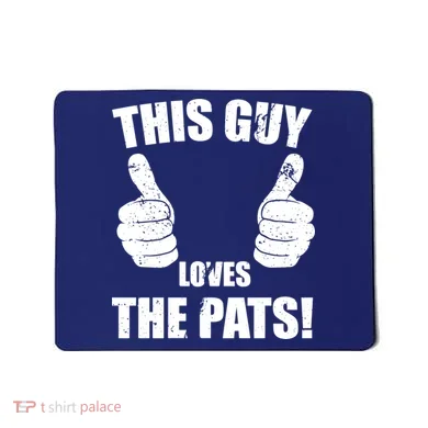 This Guy Loves The Pats Mousepad