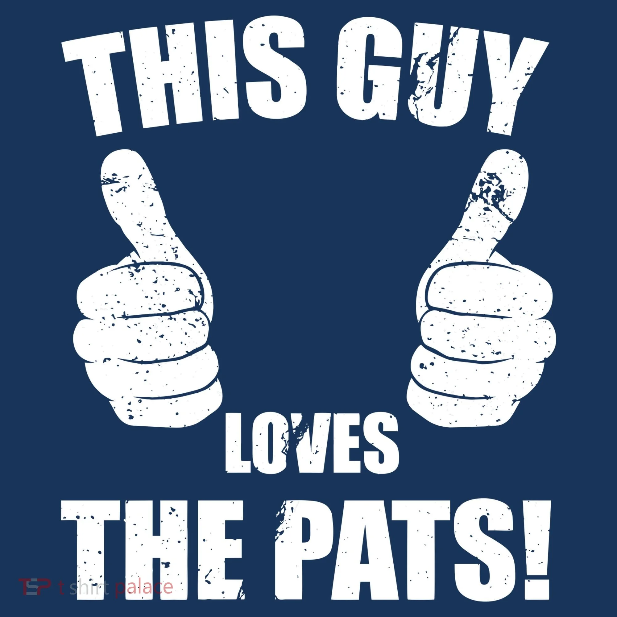 This Guy Loves The Pats Toddler Hoodie