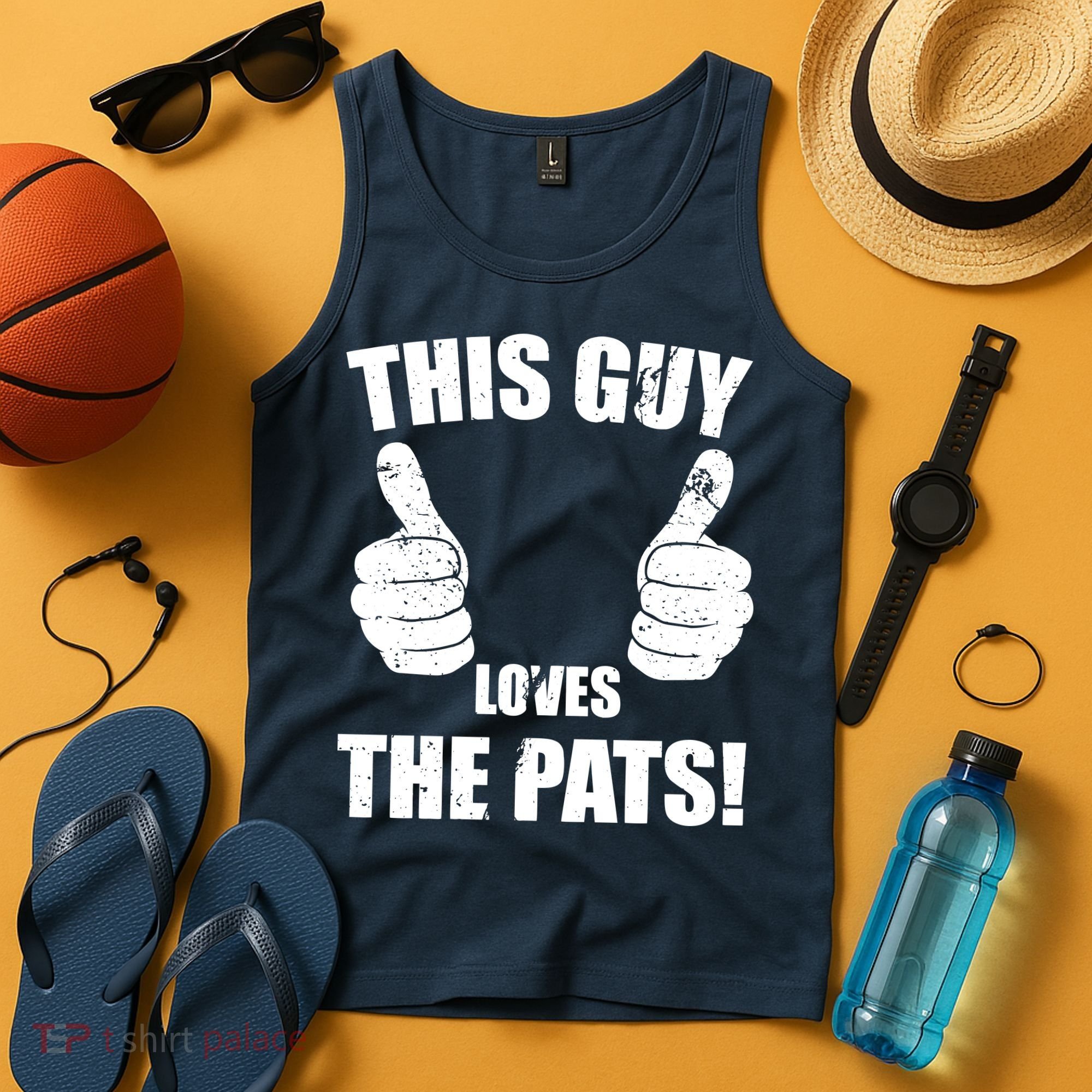 This Guy Loves The Pats Tank Top