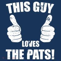 This Guy Loves The Pats Visor thumb 3