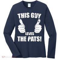 This Guy Loves The Pats Women's Long Sleeve Shirt thumb 0