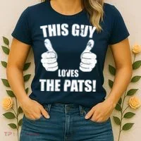 This Guy Loves The Pats Women's T-Shirt thumb 2