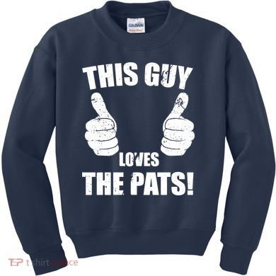 This Guy Loves The Pats Kids Sweatshirt
