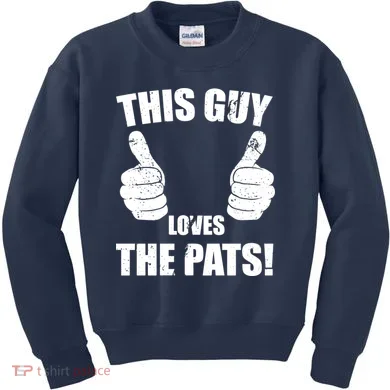 This Guy Loves The Pats Kids Sweatshirt