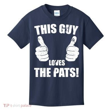This Guy Loves The Pats Kids T-Shirt